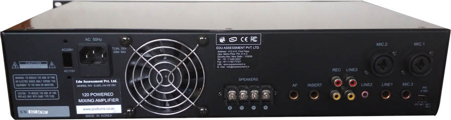 EAPL 350-FP-ITC Mixer Amplifier